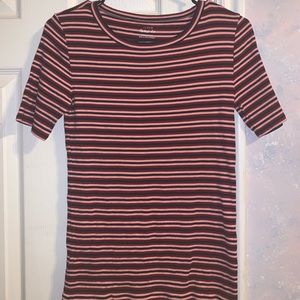 J Crew perfect fit striped shirt